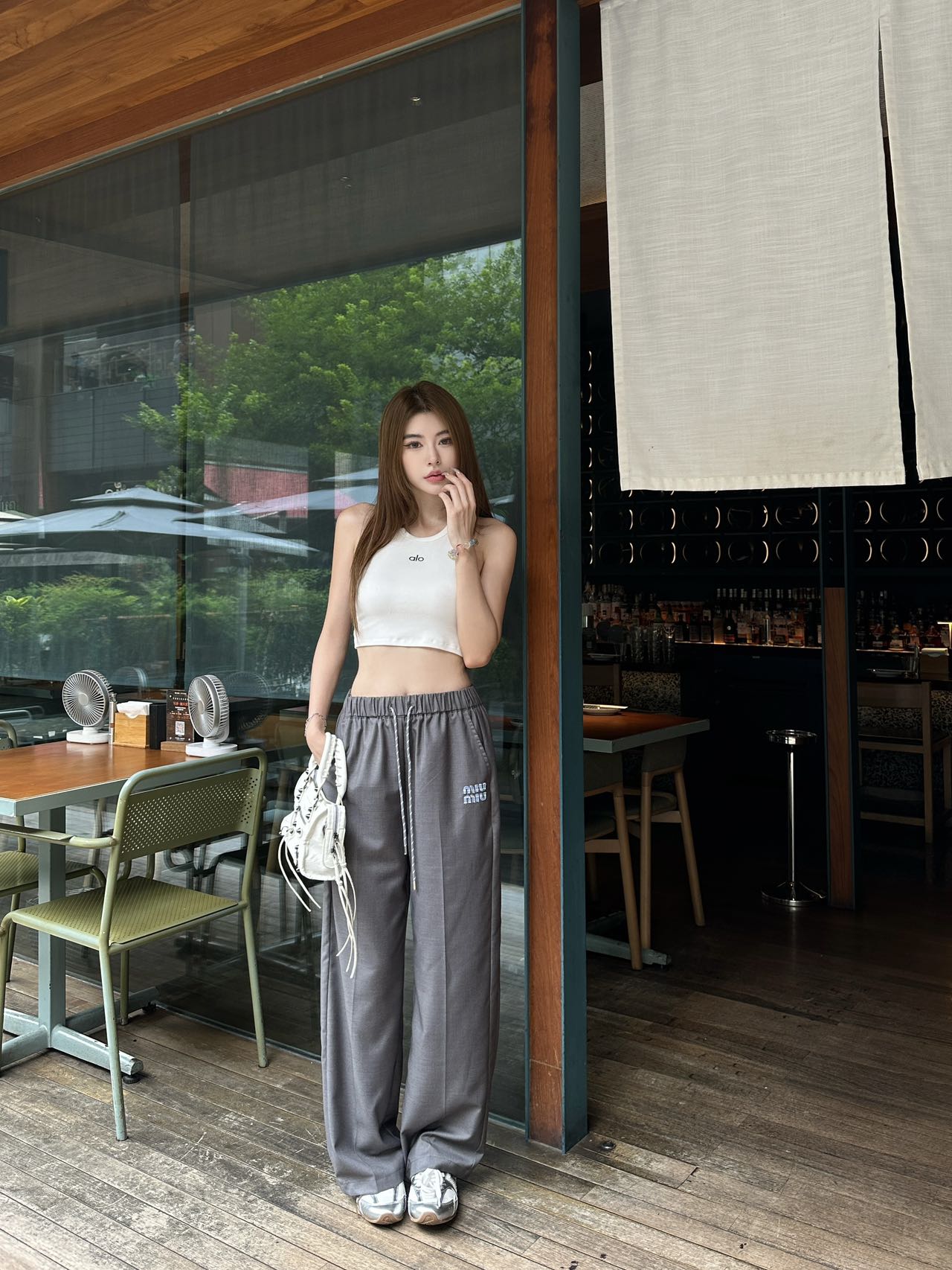 Miu 25fw casual pants