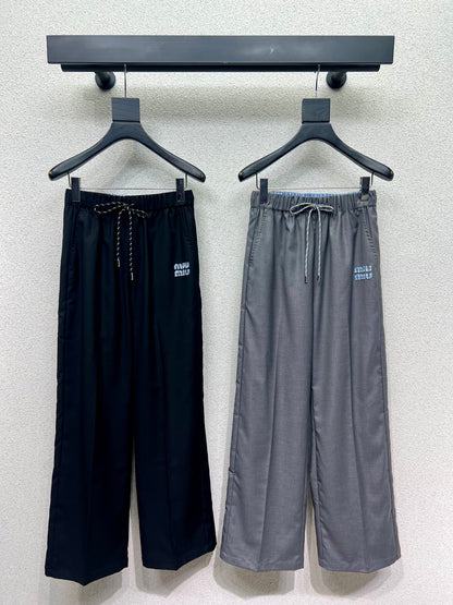 Miu 25fw casual pants