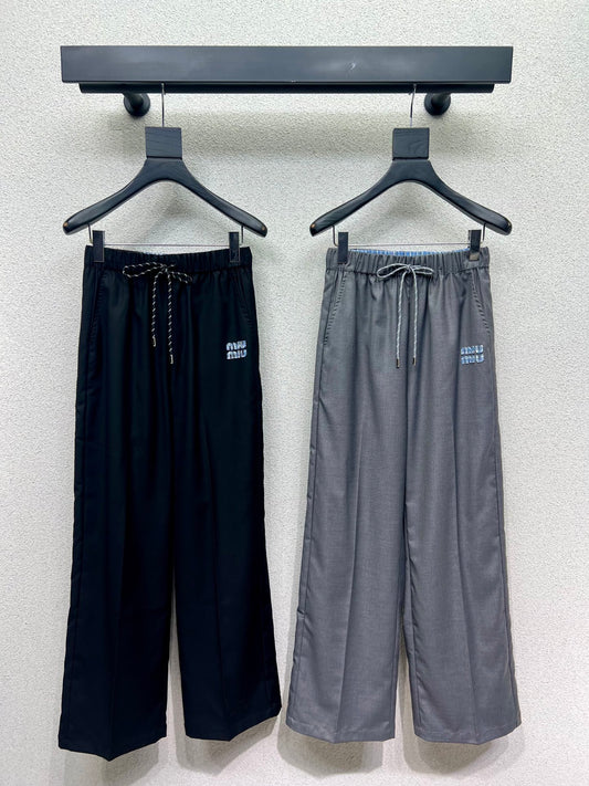 Miu 25fw casual pants