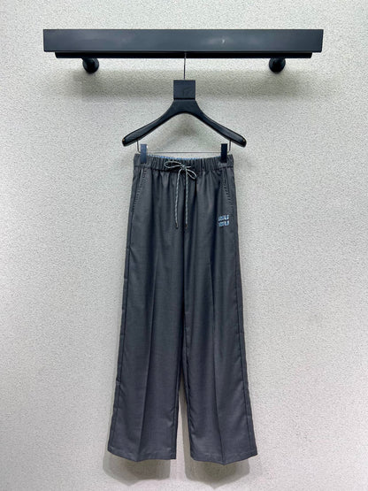 Miu 25fw casual pants