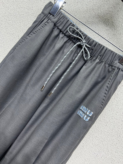 Miu 25fw casual pants