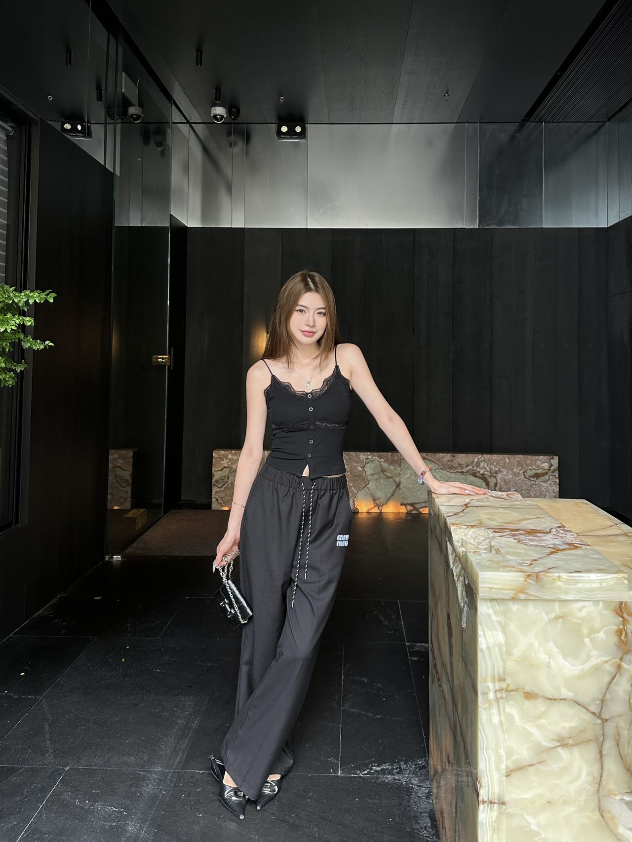 Miu 25fw casual pants