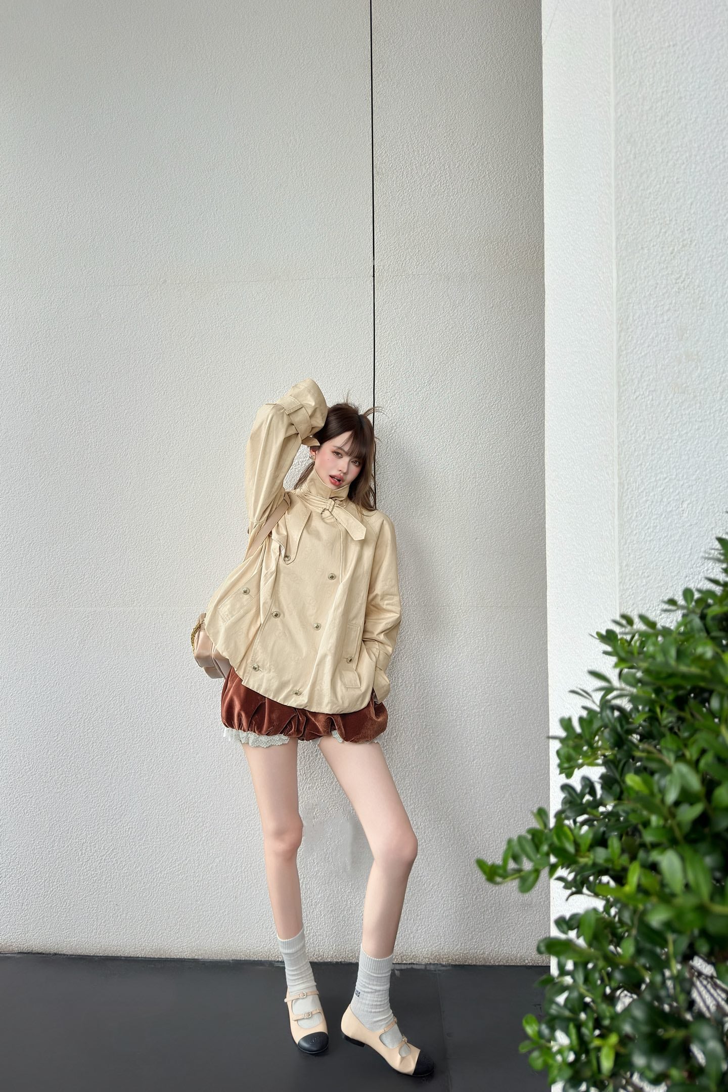 Chan 25fw Trench coat jacket