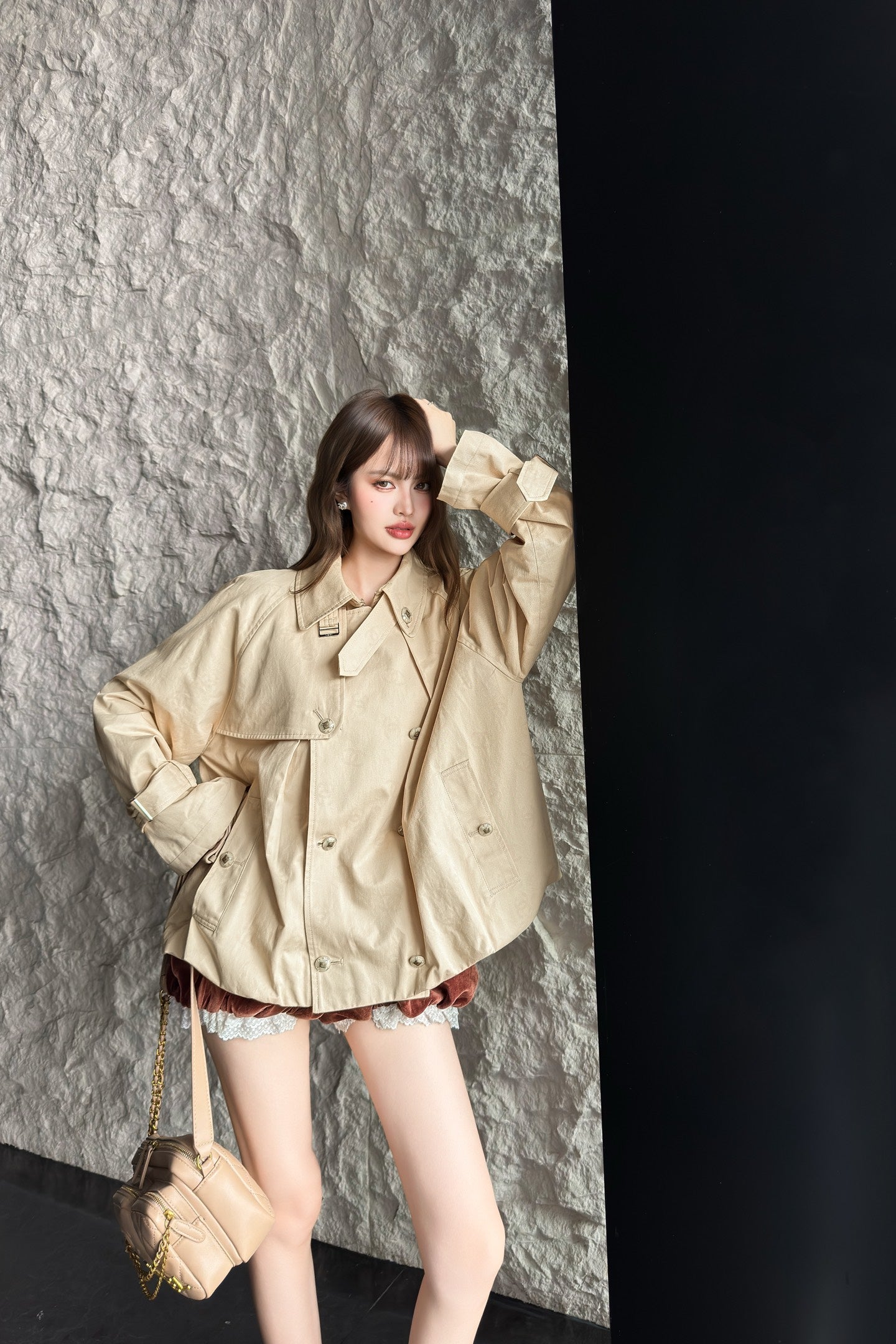 Chan 25fw Trench coat jacket