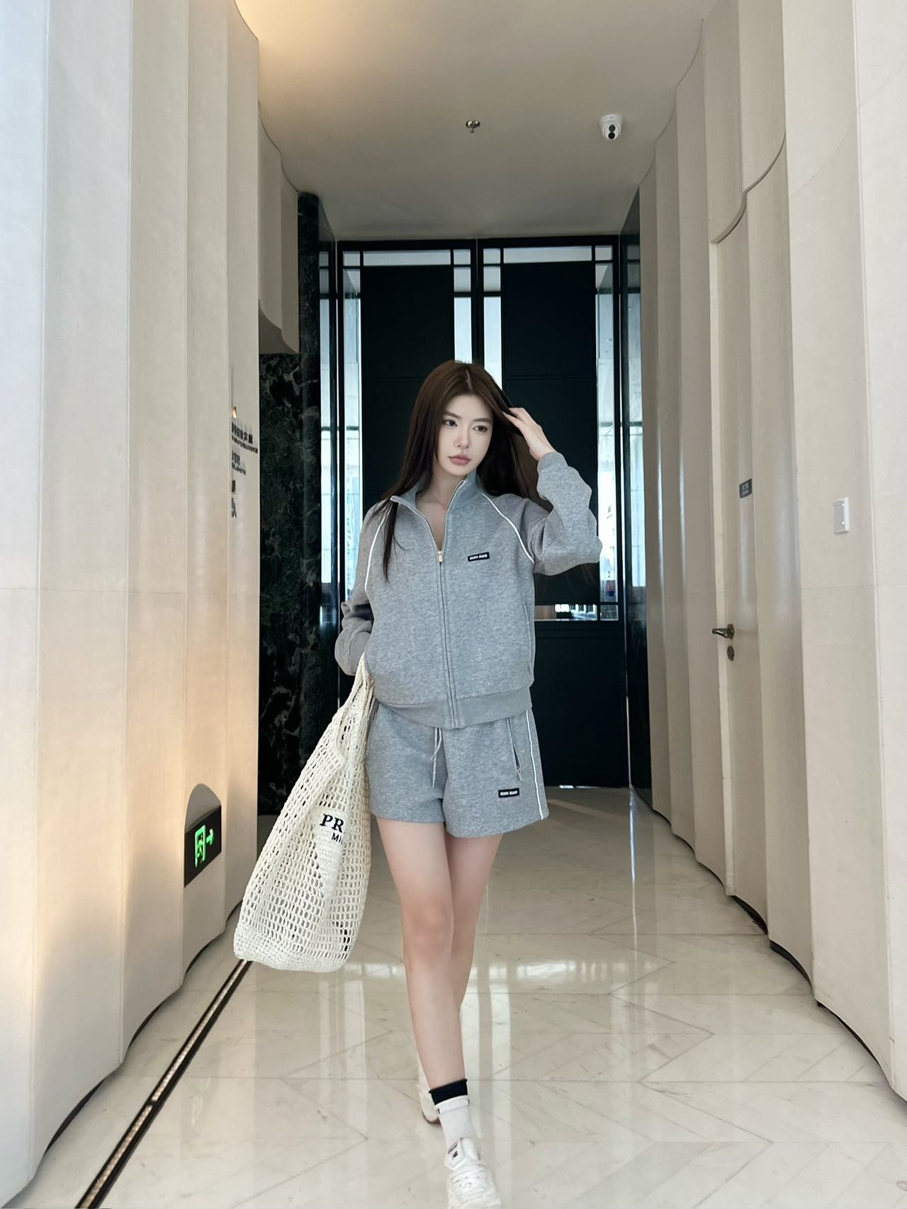 Miu 25fw suit