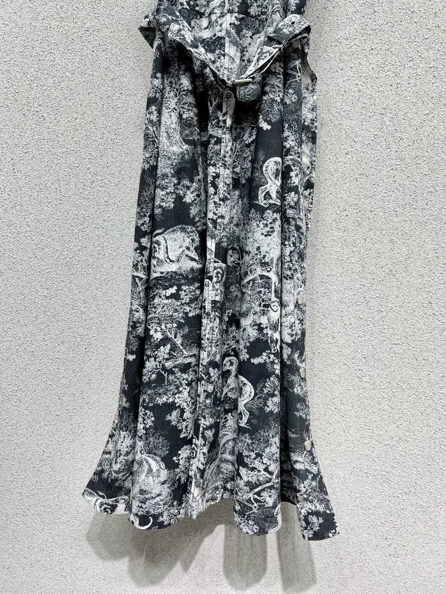 CD 25fw printed dress