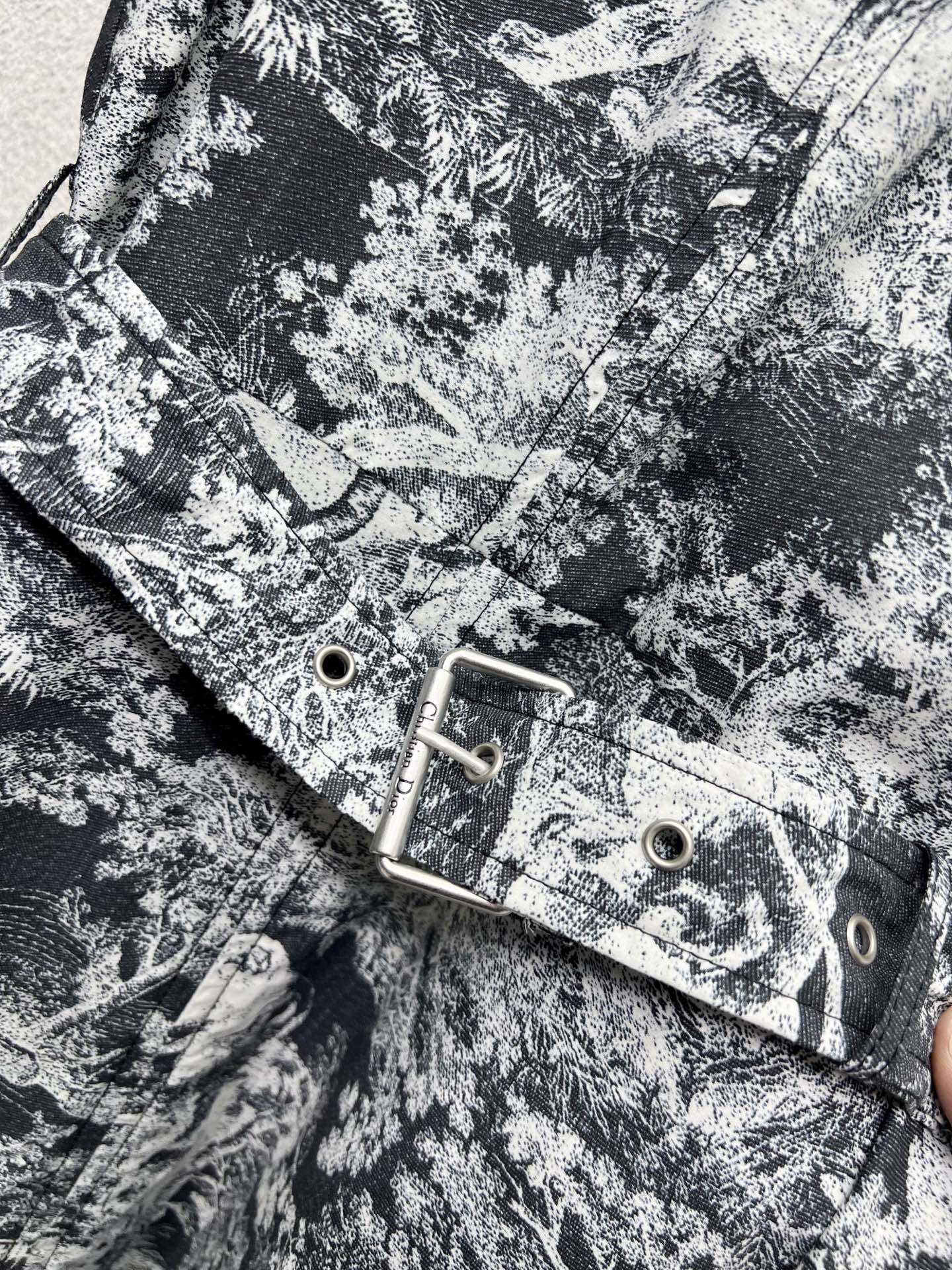 CD 25fw printed dress