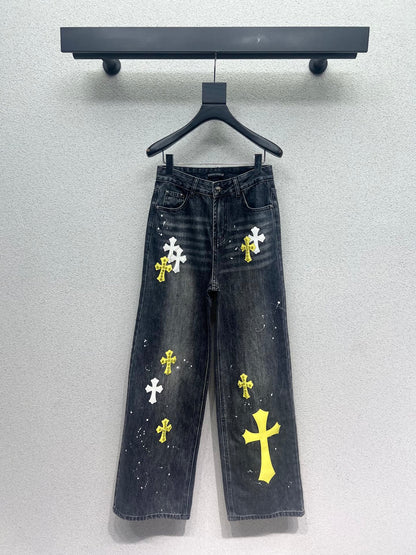 Crow 25fw Order diamond jeans