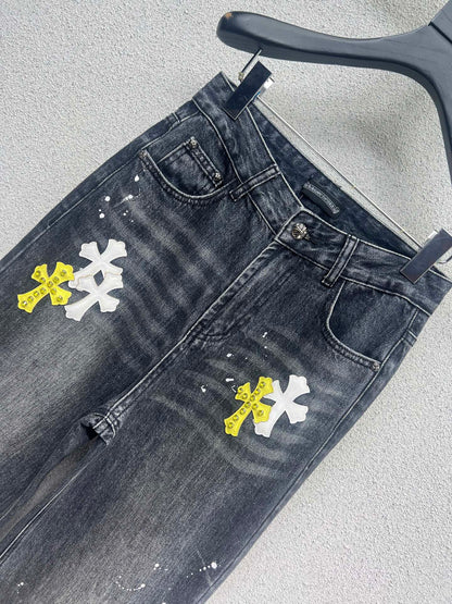 Crow 25fw Order diamond jeans