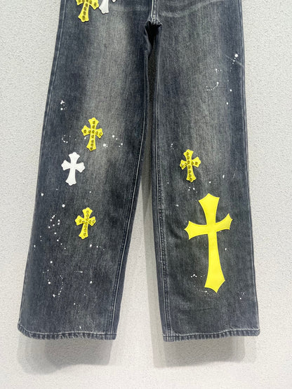 Crow 25fw Order diamond jeans