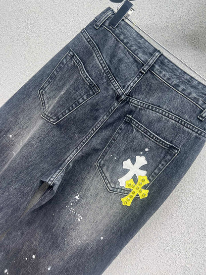 Crow 25fw Order diamond jeans