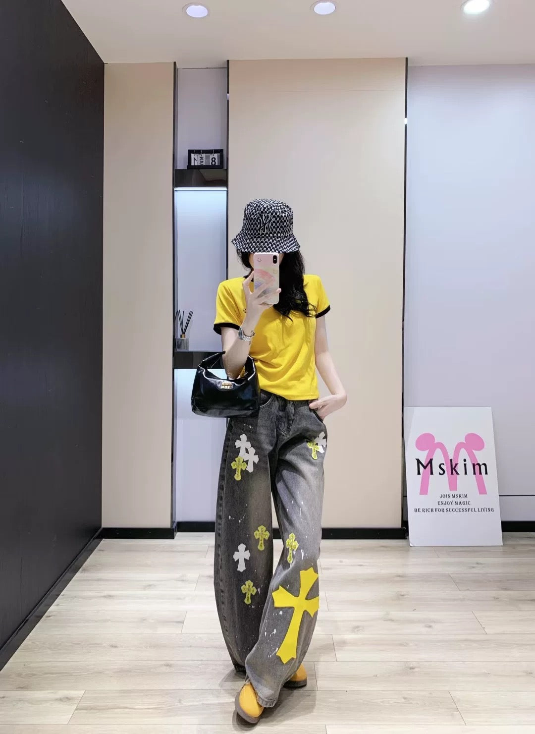 Crow 25fw Order diamond jeans