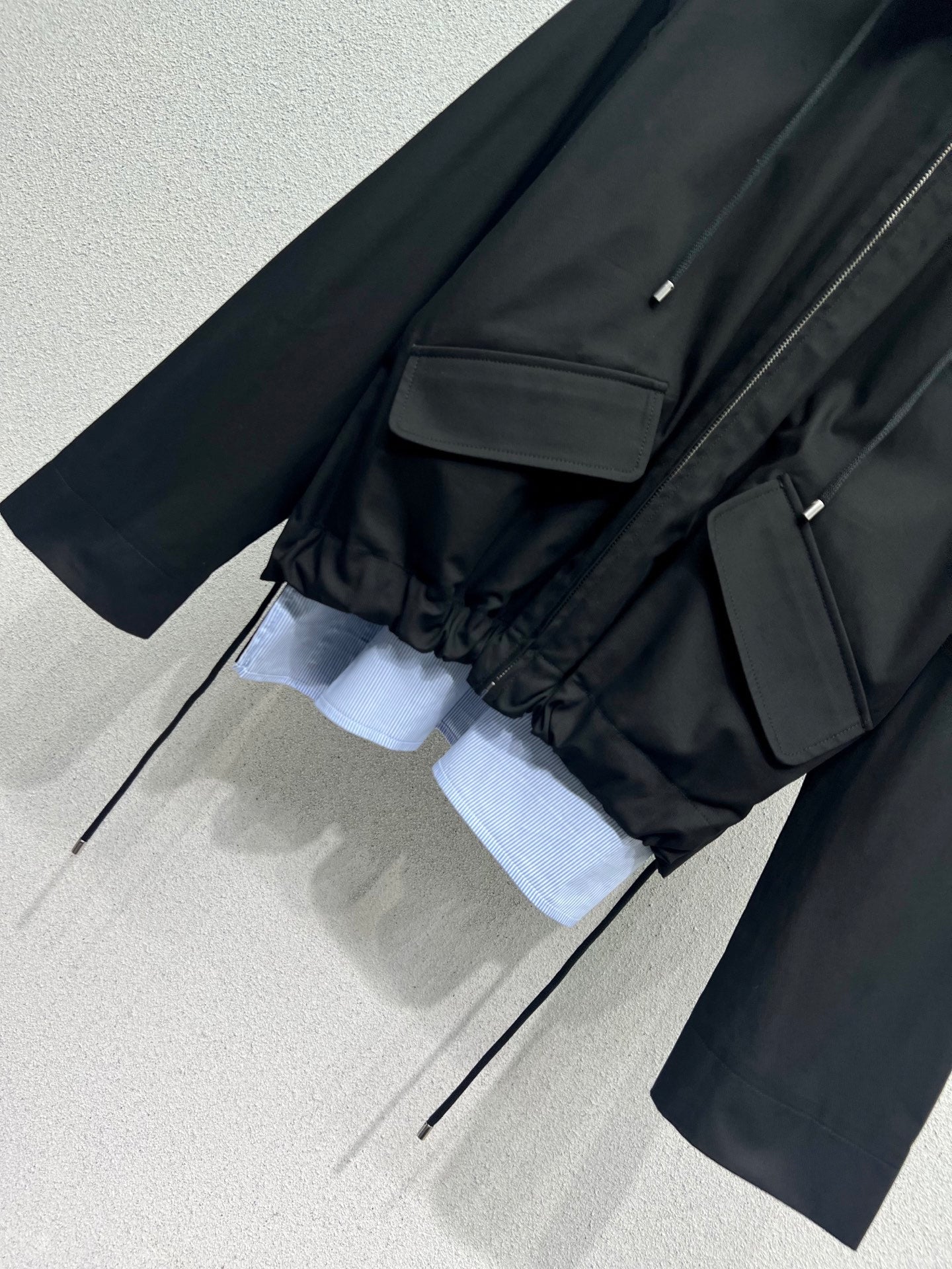 Loe 25fw embroidered jacket