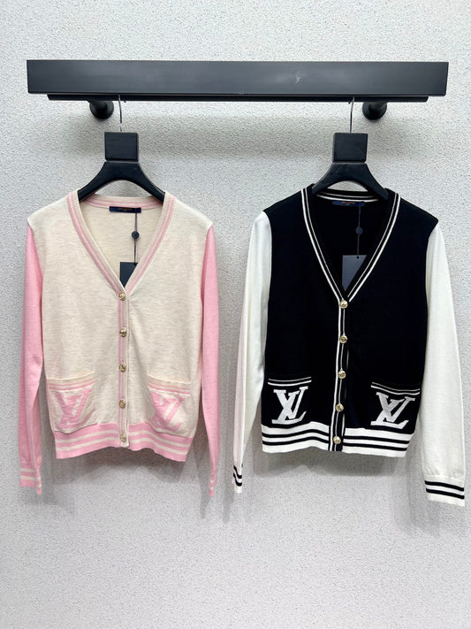 Louis 25fw jacquard cardigan