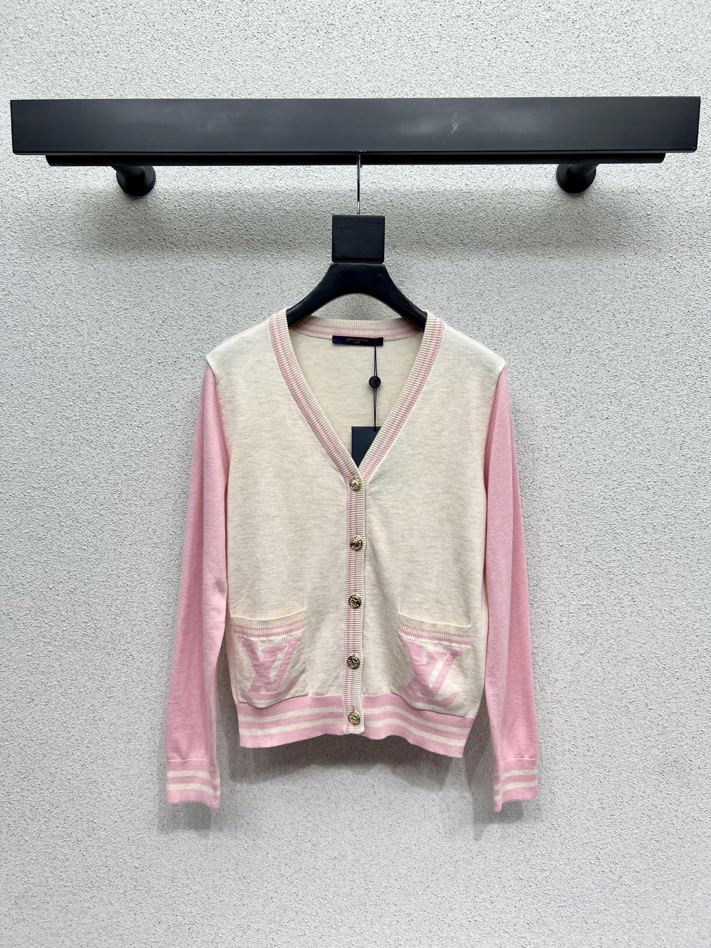 Louis 25fw jacquard cardigan