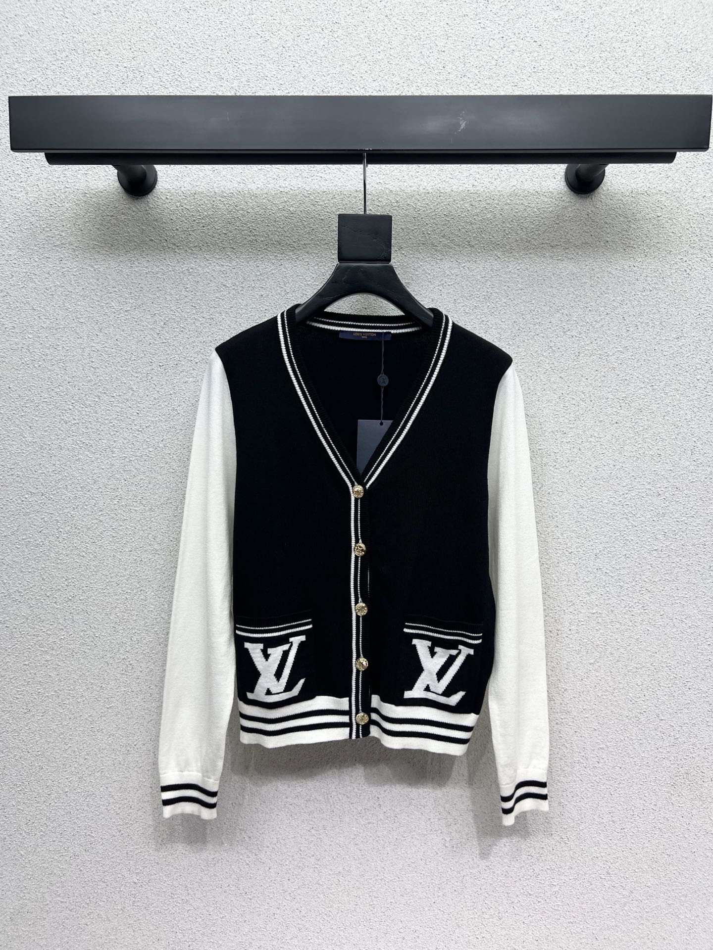 Louis 25fw jacquard cardigan
