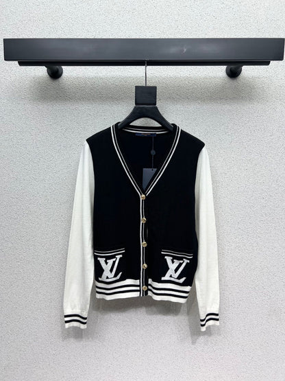 Louis 25fw jacquard cardigan