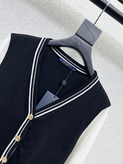 Louis 25fw jacquard cardigan