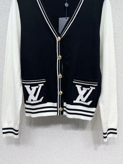 Louis 25fw jacquard cardigan