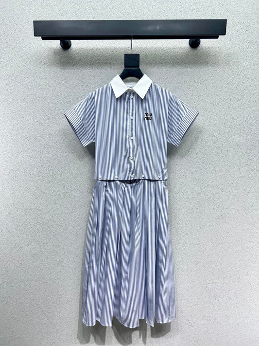 Miu 25fw plaid dress