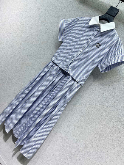 Miu 25fw plaid dress