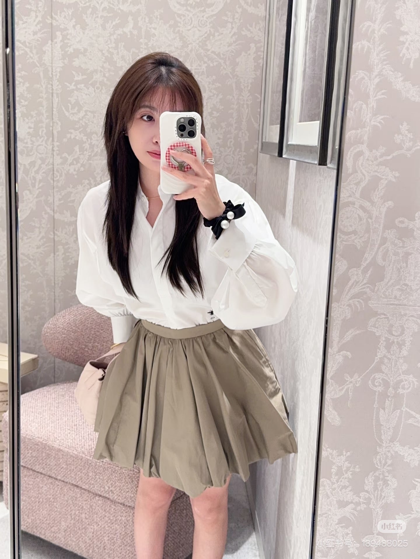CD 25fw pleated short