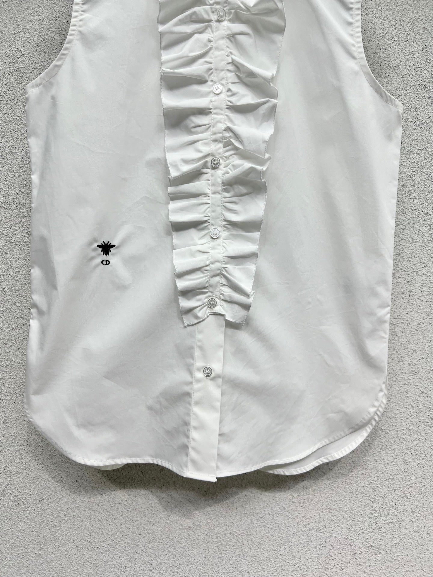 CD 25fw sleeveless shirt