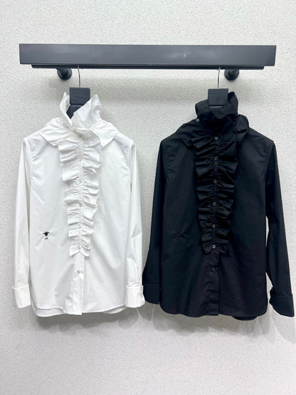 CD 25fw pleated shirt
