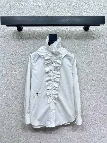 CD 25fw pleated shirt