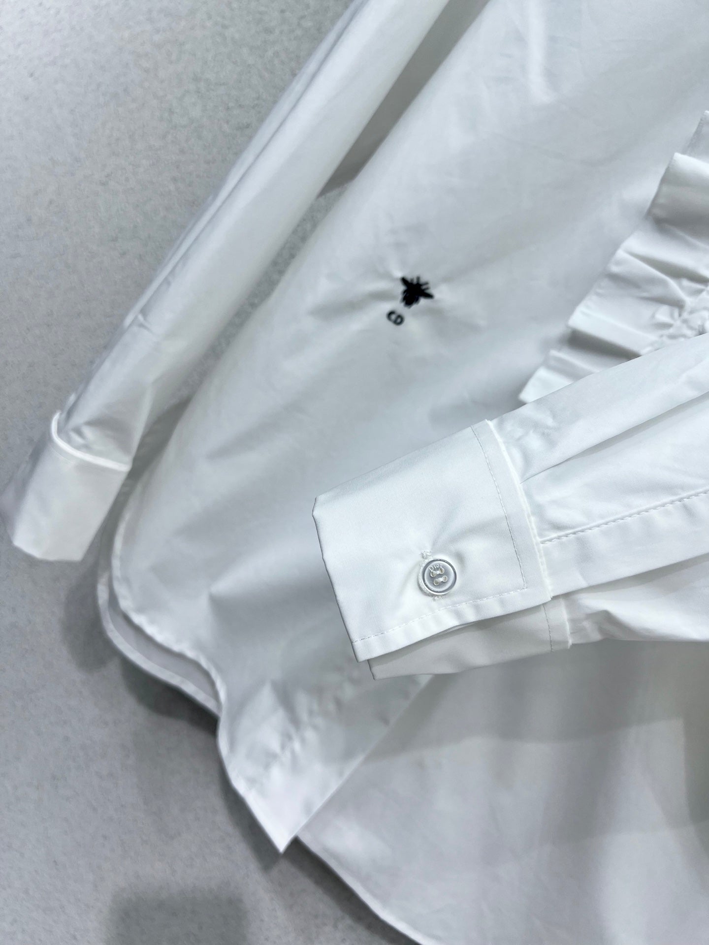 CD 25fw pleated shirt