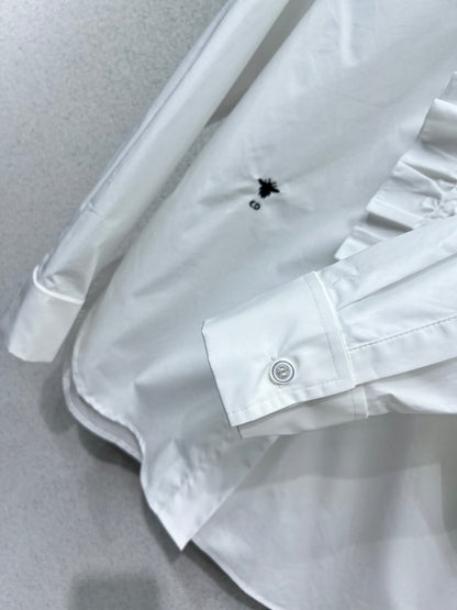 CD 25fw pleated shirt