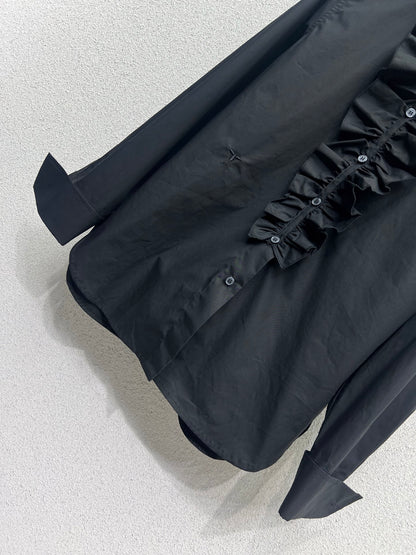 CD 25fw pleated shirt