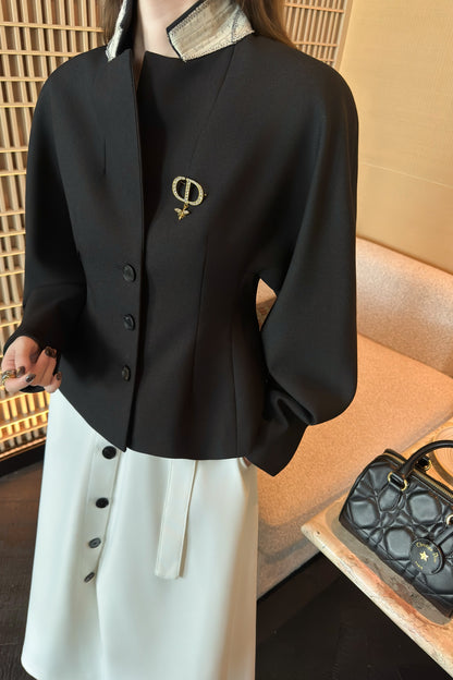 CD 25fw jacquard jacket