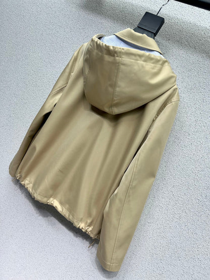 Miu  25fw Hooded Jacket