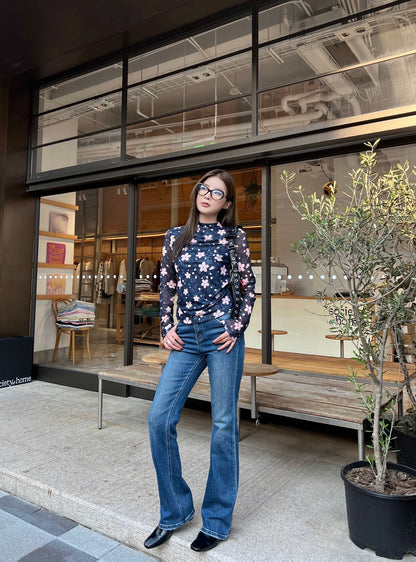 Louis  25fw mesh shirt