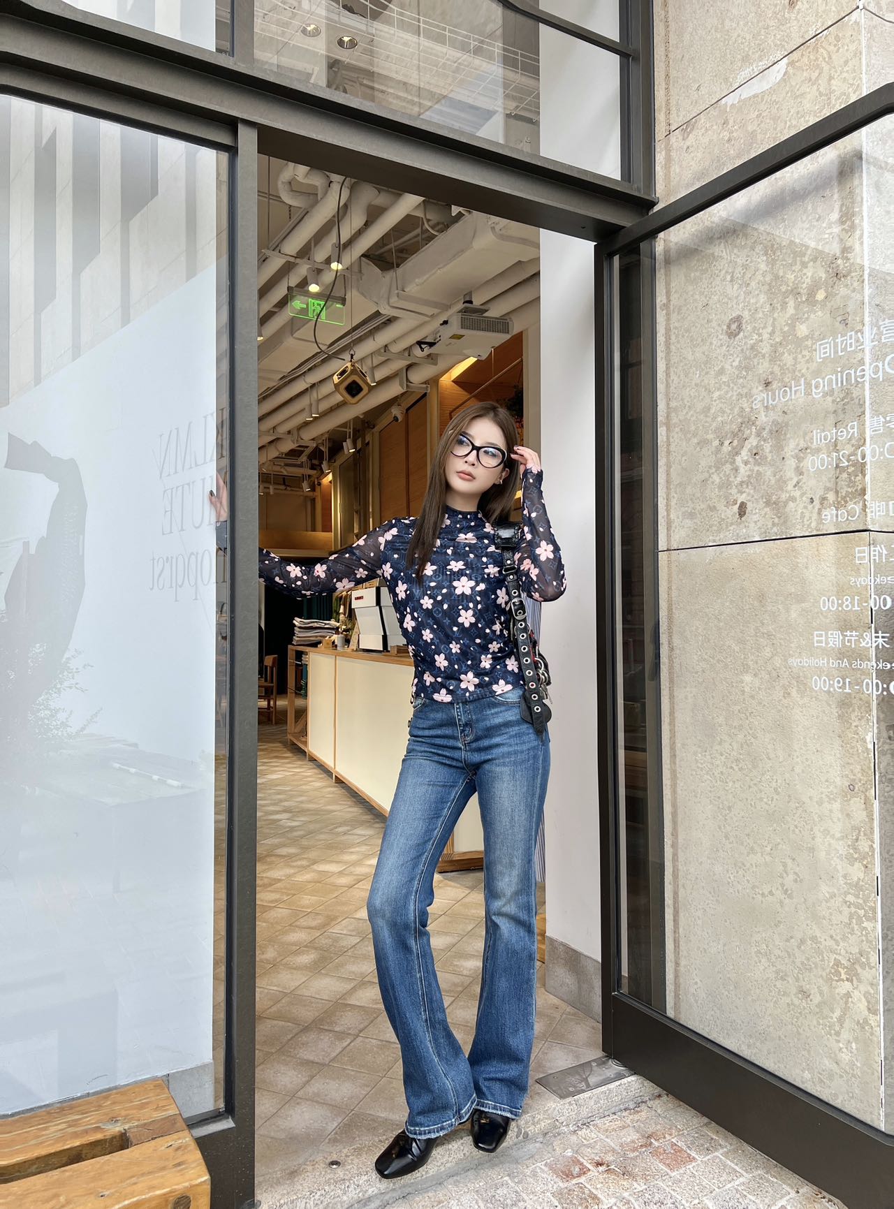 Louis  25fw mesh shirt