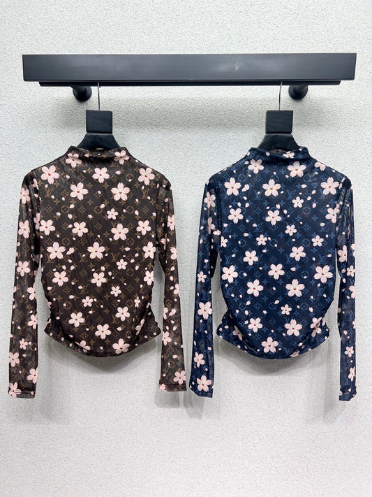 Louis  25fw mesh shirt
