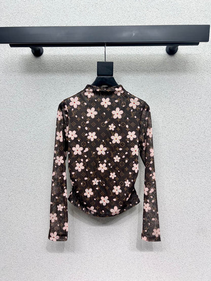 Louis  25fw mesh shirt