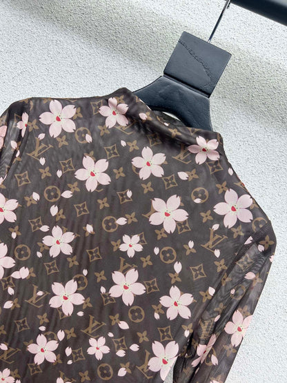 Louis  25fw mesh shirt