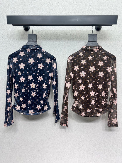 Louis  25fw mesh shirt