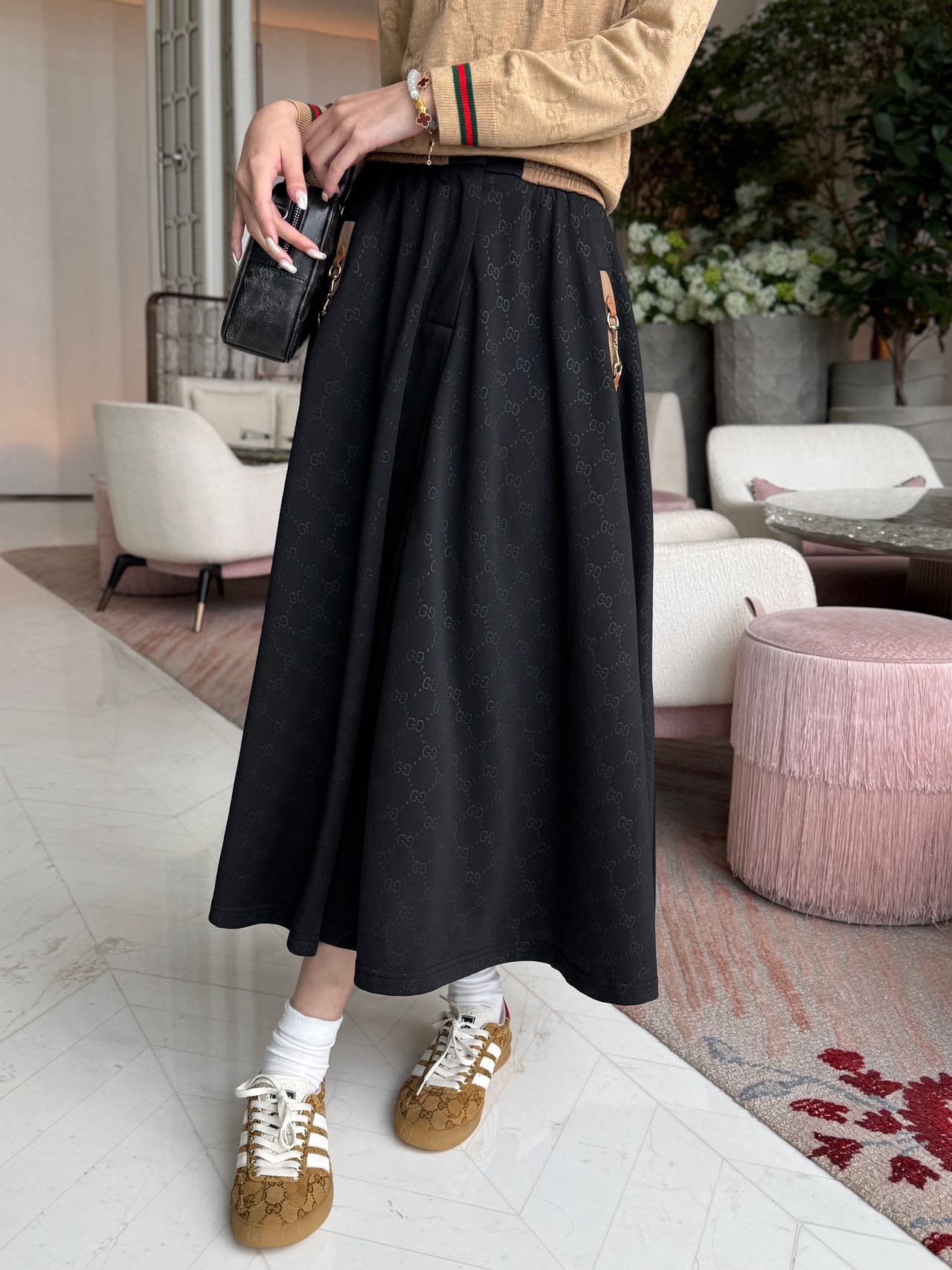 Guc 25fw all-match skirts