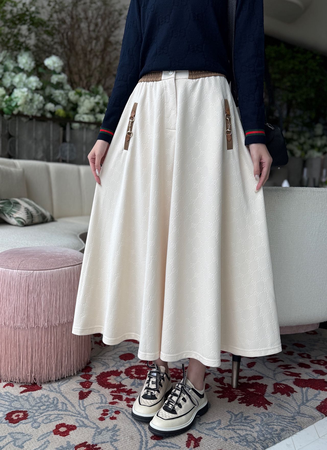 Guc 25fw all-match skirts