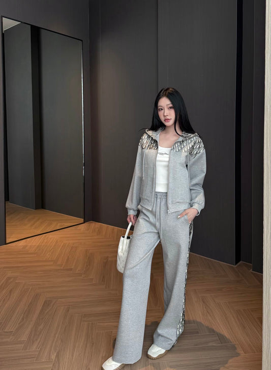 CD 25fw Jacquard suit