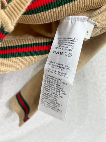 Guc 25fw jacquard cardigan