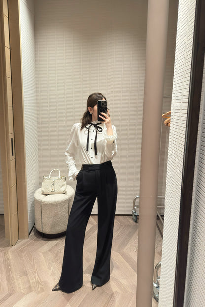 Louis 25fw ruffe shirt