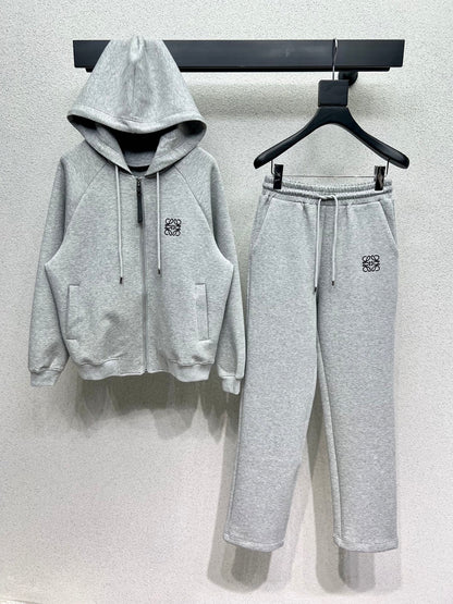 Loe 25fw jacquard suit