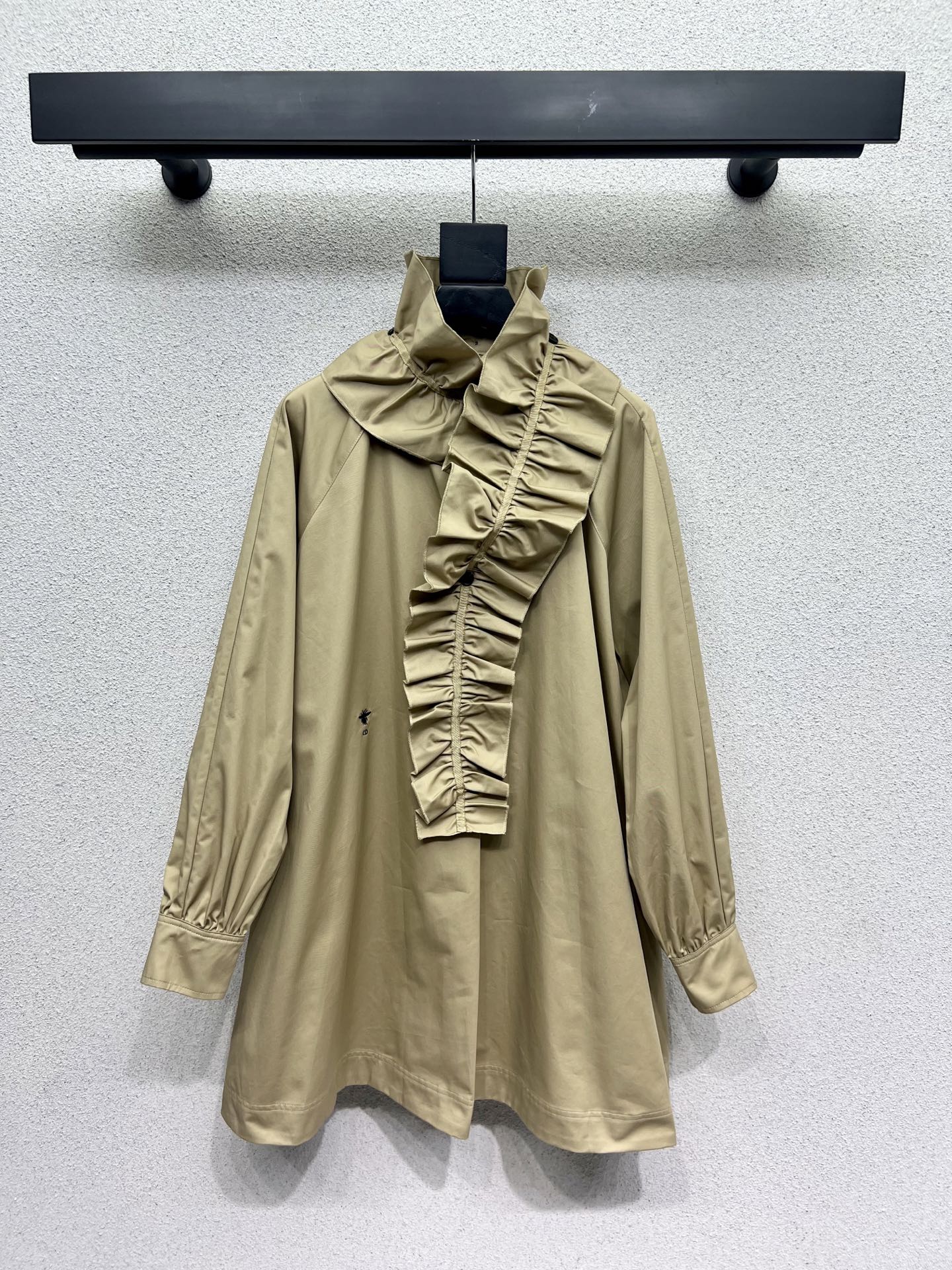 CD 25fw lotus leaf dress