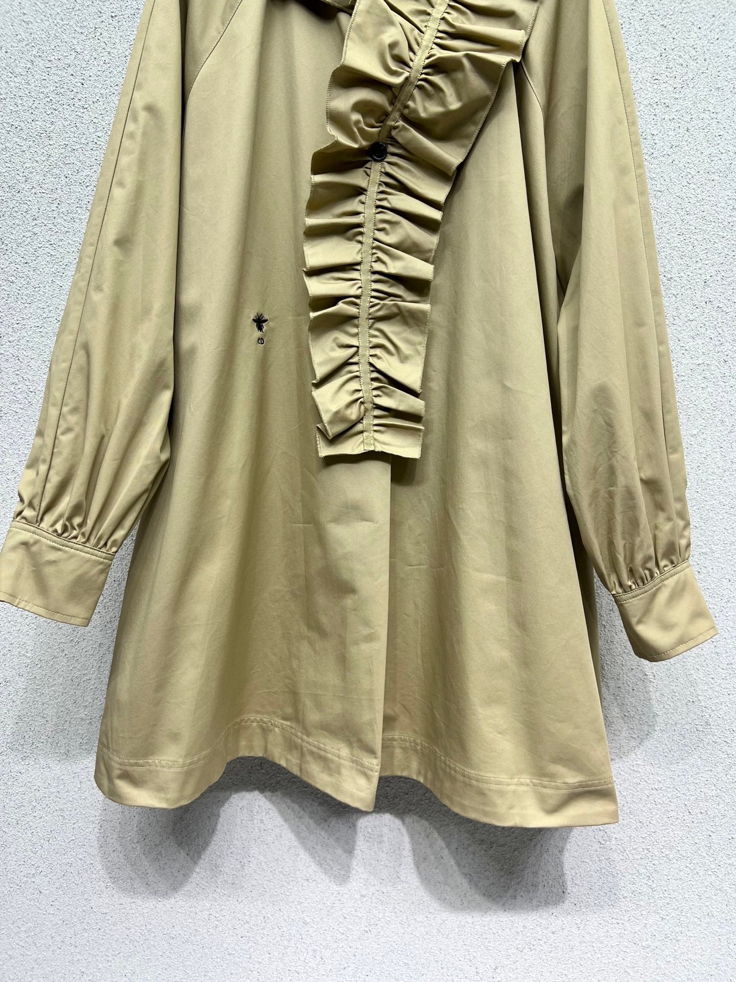 CD 25fw lotus leaf dress
