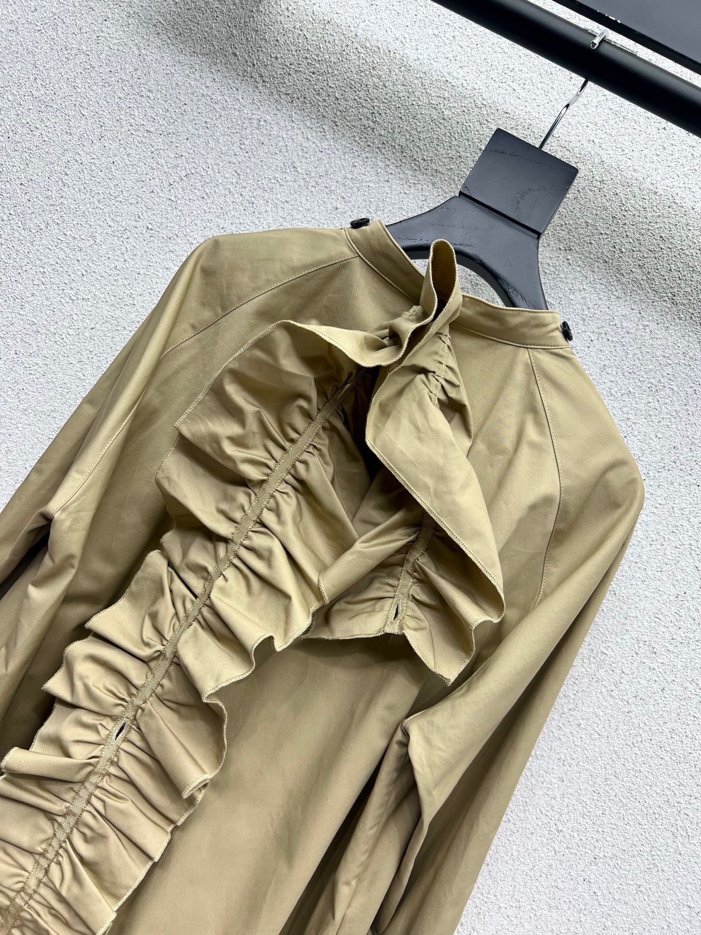 CD 25fw lotus leaf dress