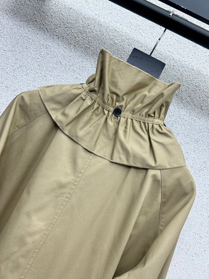 CD 25fw lotus leaf dress